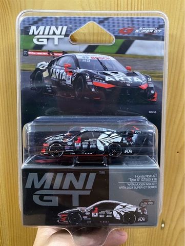  Mini GT Card Version MGT00787 Honda NSX-GT 