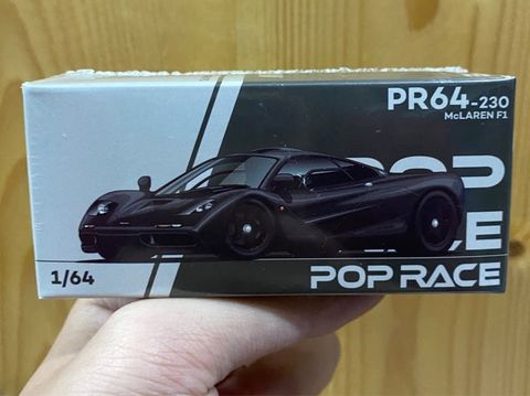  PopRace PR640230 McLAREN F1 - JET BLACK 