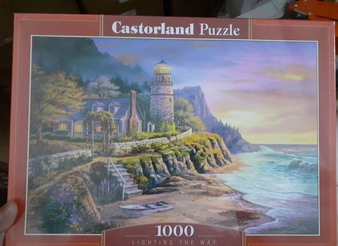  C104161 Xếp hình puzzle Lighting the Way 1000 mảnh Castroland 