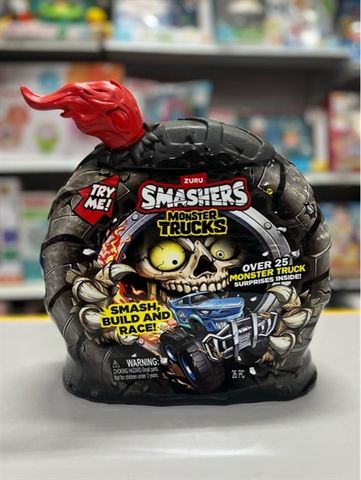  74103A Smashers Monster Trucks Pack Red 