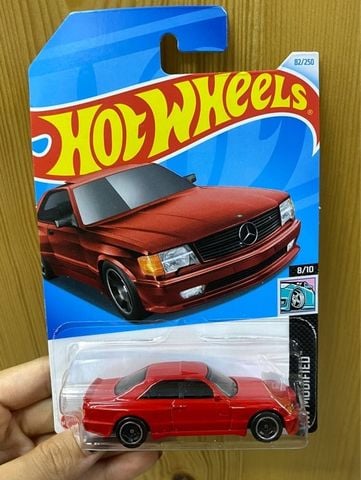  HXP91 Hot Wheels '89 Mercedes-Benz 560 SEC AMG- RED 