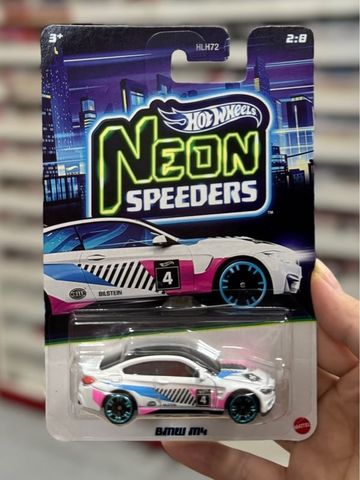  Mô hình xe JKY02 Hot Wheels Neon Speeders BMW M4 
