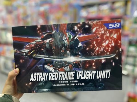  625- 23win08 com lắp ráp mô hình Gundam Astray Red Frame 