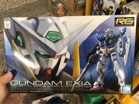  RG 1/144 GN-001 Gundam Exia Plastic Model 