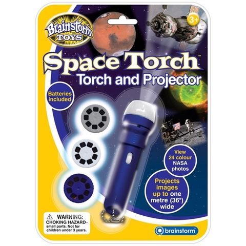  E2008 - Đèn pin flashlight Brainstorm chủ đề vũ trụ không gian 
