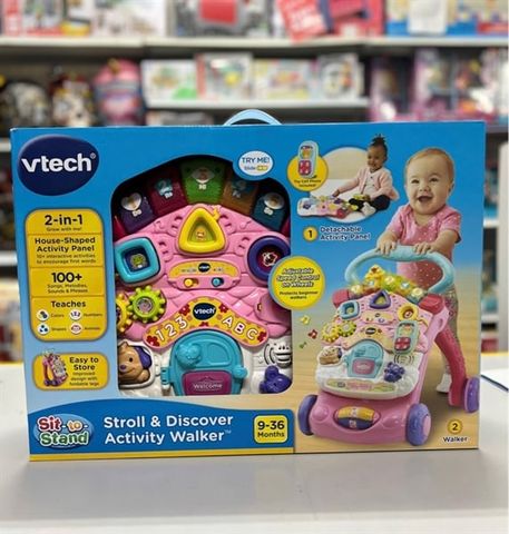  5056 VTech Stroll and Discover Activity Walker - Pink 