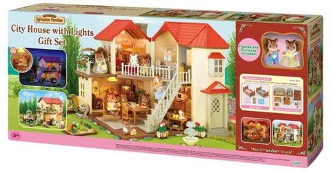  Epoch Sylvanian Bộ quà tặng nhà phố sáng đèn set G EP-3644 