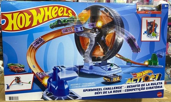  GJM77 Hot Wheels Spinwheel Challenge Play Set 