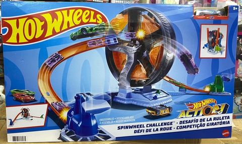  GJM77 Hot Wheels Spinwheel Challenge Play Set 