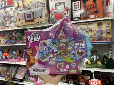  PN00078138 - MÔ HÌNH NHÀ PONY MINI WORLD MAGIC 60 CHI TIẾT 