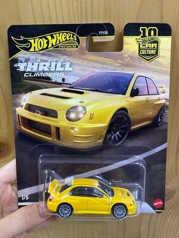  JKF21 Hot Wheels Car Culture Thrill Climbers Subaru Impreza WRX 