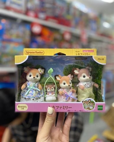  FS-53 Sylvanian Families Doll Deer Family 