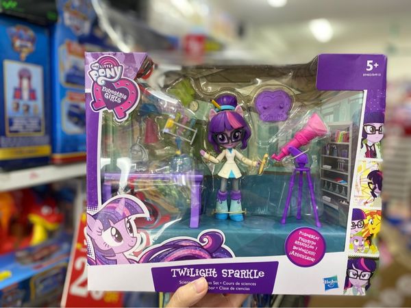  B9483 My Little Pony Equestria Girls Minis Twilight Sparkle Science Star Class Set 