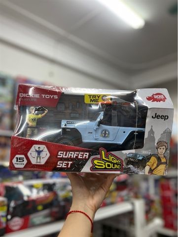  203834001 Bộ Đồ Chơi Xe Lướt Sóng DICKIE TOYS Playlife-Surfer Set 