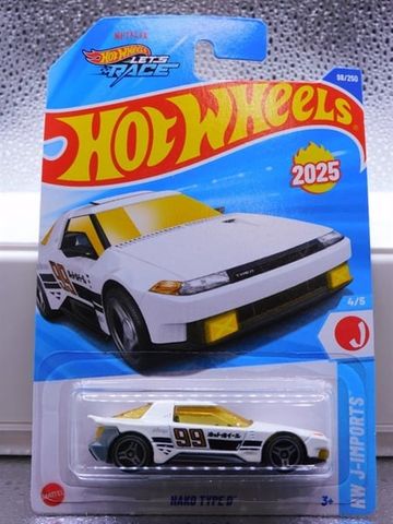  JFN56 Hot Wheels Basic Car Hako Type D White 