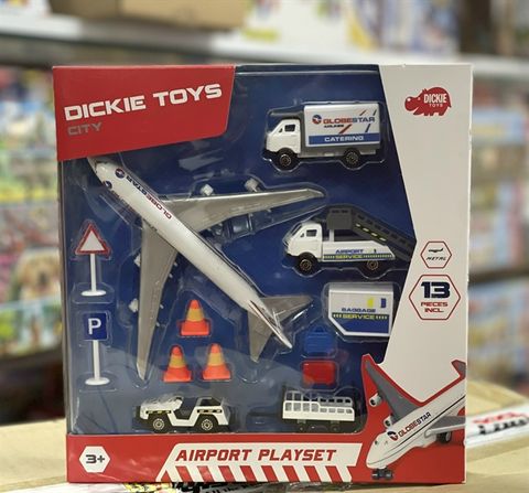  203743001 Bộ Đồ Chơi Dịch Vụ Sân Bay DICKIE TOYS Airport Playset 