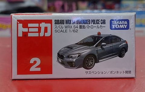  Tomica 2 Xe Subaru Impreza Police Car 
