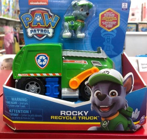  6061804 Xe cứu hộ cơ bản Paw Patrol - Rocky 