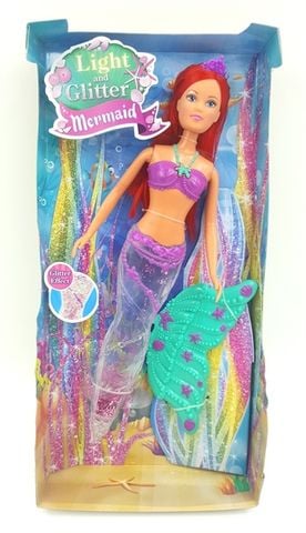  105733049 - Búp Bê Nàng Tiên Cá- Steffi Love Light & Glitter Mermaid 