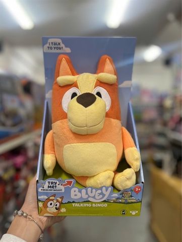  Bluey Sound Effects Talking Bingo Stuffed Plush 
