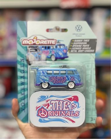  212055005 Xe Mô Hình Cao Cấp MAJORETTE VW The Originals Deluxe Cars 