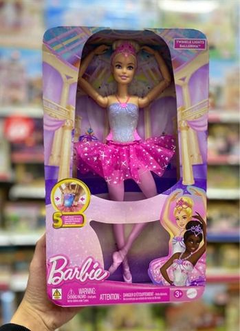  Barbie Dreamtopia Twinkle Lights Blonde Ballerina Doll HLC25 