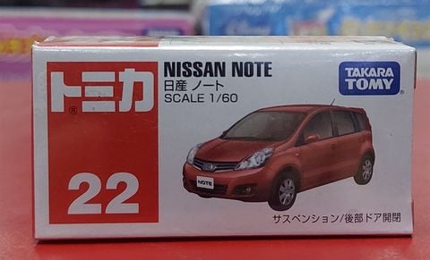  Tomica 22 Nissan Note 