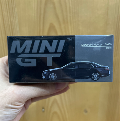  Xe Mini GT MGT00977 Mercedes-Maybach S 680 Black 