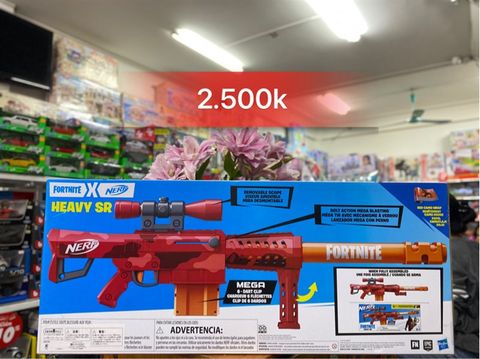  NERF Fortnite Heavy SR Blaster Scope 
