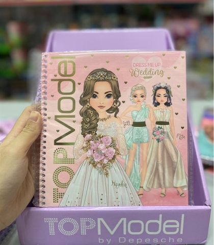  23win08 com BST thiết kế Dress Me Up chủ đề đám cưới kèm sticker TOPMODEL 0412411 