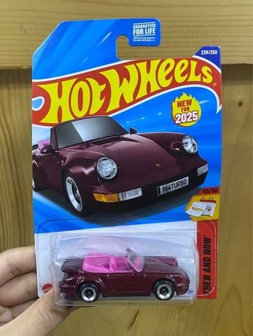  Mô hình xe HYW37 Hot Wheels Porsche 911 Turbo Cabriolet 