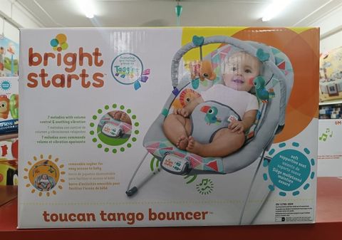  23win08 com ghế rung họa tiết chim Toucan đáng yêu Bright Starts 10589 