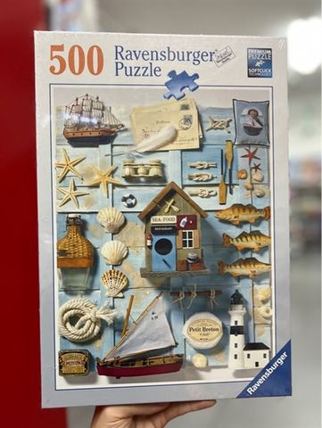  Xếp hình puzzle Maritime Flair 500 mảnh RAVENSBURGER 165889 