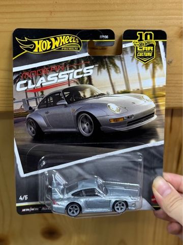  Xe mô hình JKF16 Hot Wheels Car Culture Modern Classics Porsche 993 GT2 