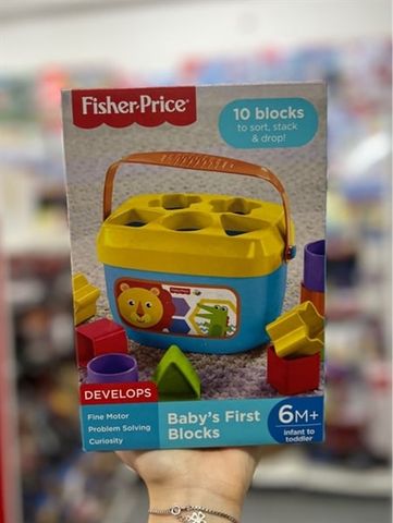  FFC84 23win08 com nhận dạng hình khối Fisher Price 