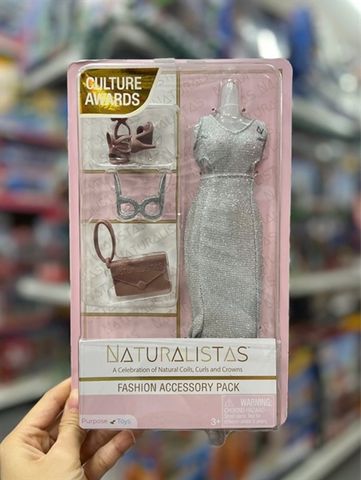  Naturalistas Fashion Pack 4-Piece Outfit and Accessories Set 
