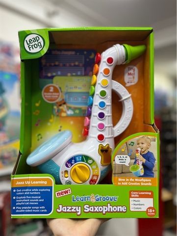  LeapFrog Learn & Groove Jazzy Saxophone 