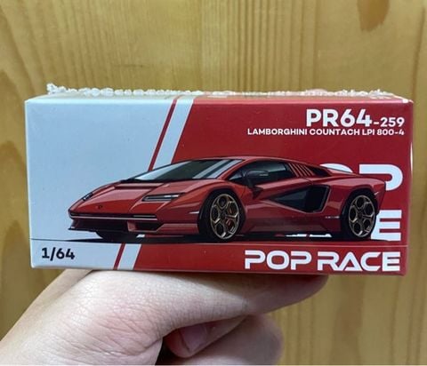  Pop Race PR640259 LAMBORGHINI COUNTACH LPI-800 - ROSSO 