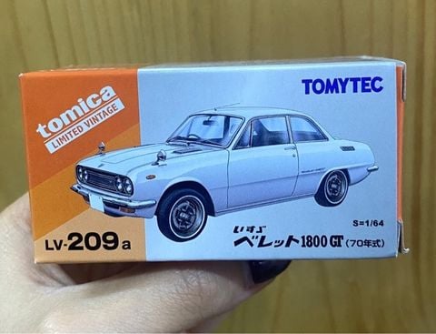  Tomytec LV-209a Isuzu Beret 1800GT White 70 Year 