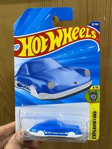  Xe mô hình JFN46 Hot Wheels Porsche 911 Carrera Blue 