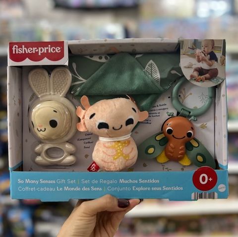  HRB17 Bộ Đồ Chơi 4 Món Phát Triển Giác Quan Cho Bé Sơ Sinh FISHER PRICE 