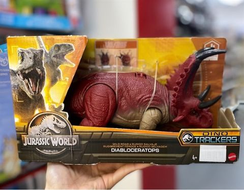  HLP16 Mô Hình Khủng Long DIABLOCERATOPS có âm thanh JURASSIC WORLD 