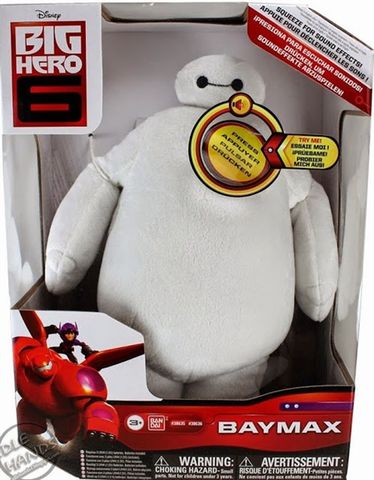  DX White Baymax Plush 