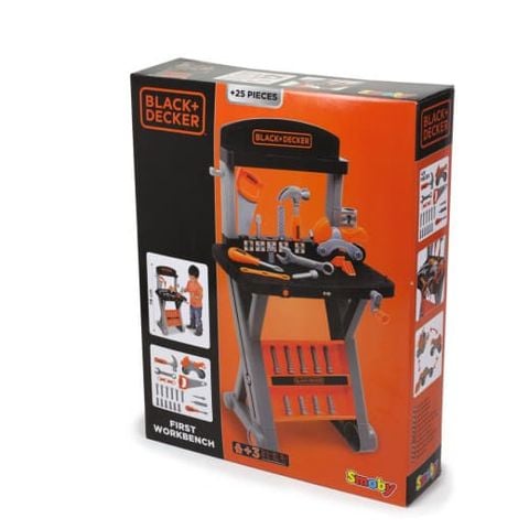  Đồ chơi Bàn dụng cụ kỹ sư 25 chi tiết Black + Decker 