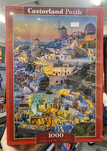  C103522 Xếp hình puzzle Santorini Lights 1000 mảnh Castroland 
