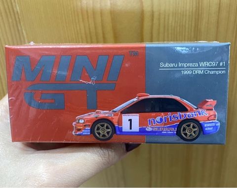  Mini GT Box Version MGT01140 Subaru Impreza WRC97 #1 1999 DRM Champion 