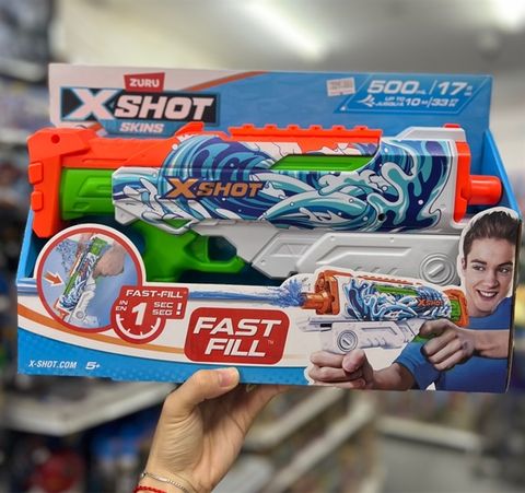  X11854A Súng nước siêu cấp Xshot Skins 500ml - Waves 