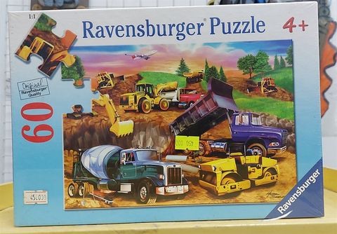  23wim Công trình xây dựng Ravensburger Construction Crowd 60 miếng 