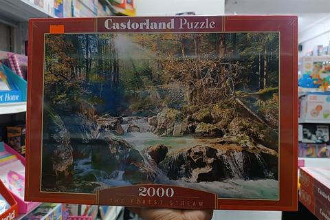  Xếp hình puzzle Sunny forest stream 2000 mảnh CASTORLAND C-200382 