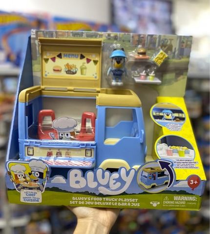  Xe bán thức ăn Bluey Transforming Food Truck Playset 